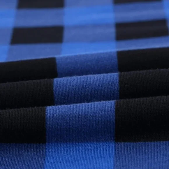 Blue Buffalo Plaid Pajama Set - Picture 6 of 7